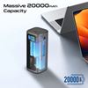 Picture of PROMATE 20000mAh 130W Aluminium Power Bank with Rectractable USB-C