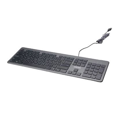 Picture of UNITEK 2.4G Wireless Keyboard Space Grey