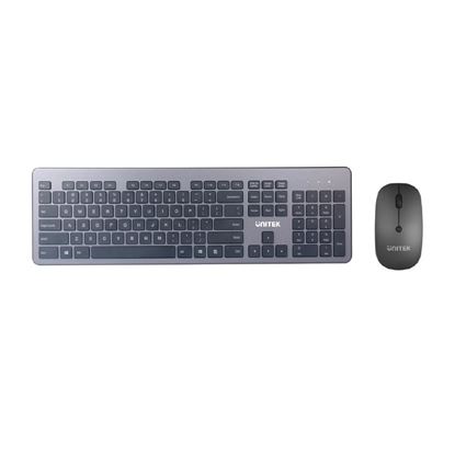 Picture of UNITEK 2.4G Wireless Keyboard & Mouse Combo.