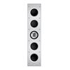 Picture of KEF THX Rectangle In-Wall Speaker with 4x 6.5' (LF), 1x 6.5' (MF), 1x