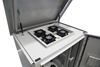 Picture of DYNAMIX 27RU Outdoor Freestanding Cabinet. (800x600x1575mm)
