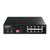 Picture of EDIMAX 8 Port Gigabit Switch with 4 PoE+ Ports and DIP Switch.