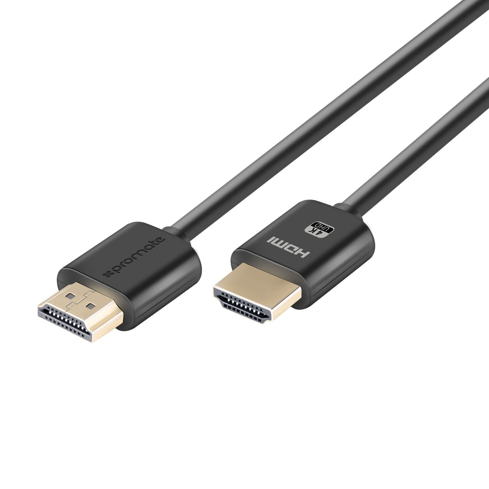 . PROMATE 1.5m 4K HDMI cable. 24K Gold plated connectors.