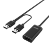 Picture of UNITEK 5m USB 2.0 Active Extension Cable. Built-in Extension